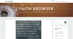 Desktop Screenshot of faithbrowser.com